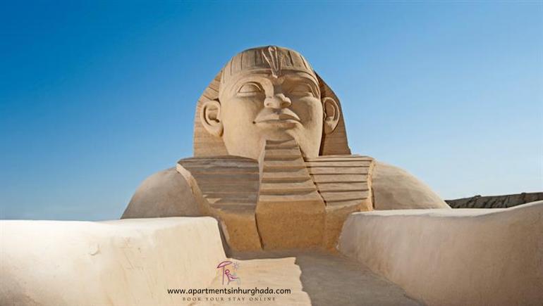 Visit Sand City in Hurghada When You Book Our Holiday Rentals in Hurghada Online - www.apartmentsinhurghada.com