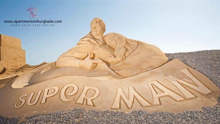 Visit Sand City in Hurghada When You Book Our Holiday Rentals in Hurghada Online - www.apartmentsinhurghada.com