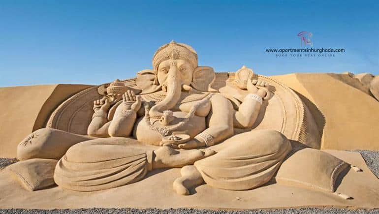 Visit Sand City in Hurghada When You Book Our Holiday Rentals in Hurghada Online - www.apartmentsinhurghada.com