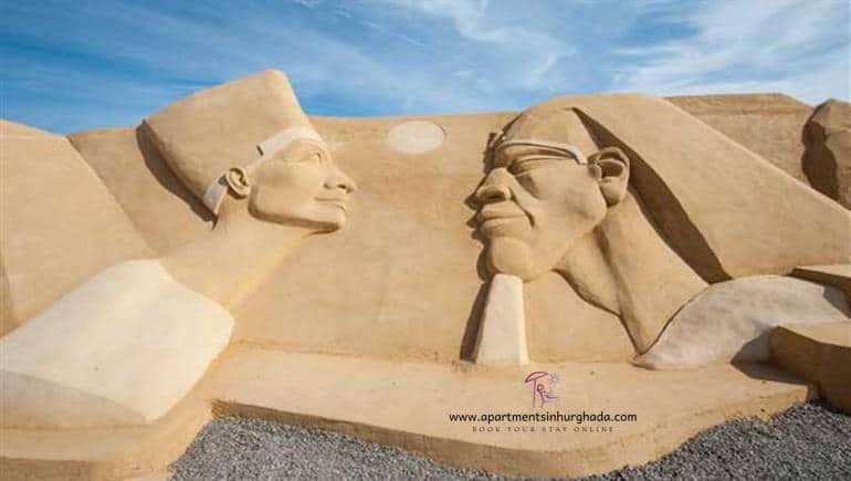 Visit Sand City in Hurghada When You Book Our Holiday Rentals in Hurghada Online - www.apartmentsinhurghada.com