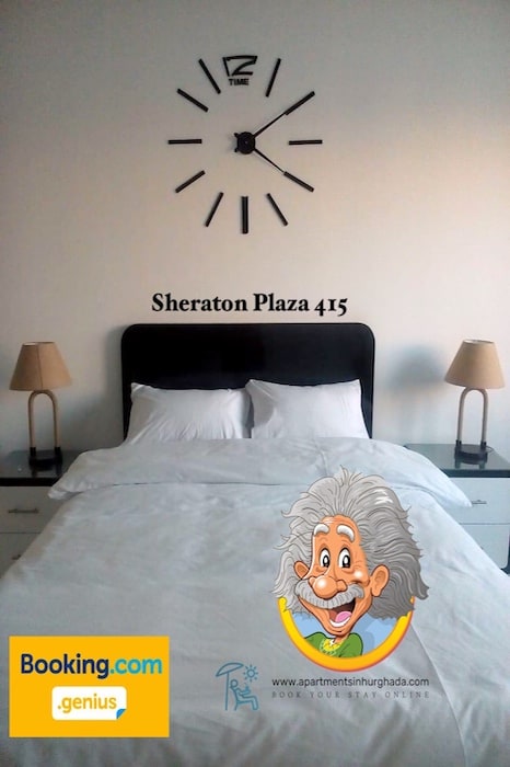 2021 Genius Discounts on Booking.com - Sheraton Plaza 415 - Holiday Rentals Online on www.apartmentsinhurghada.com