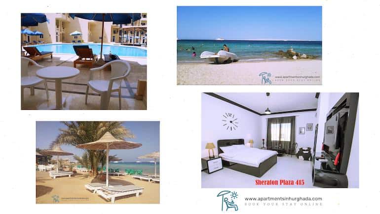 Holiday Rentals in Hurghada With A Great Quality Contra The Price Ratio - Sheraton Plaza 415 - Book Online - www.apartmentsinhurghada.com - -