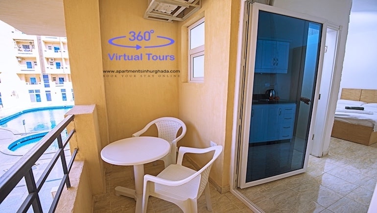 New Photos and Virtual Tours in the Making For Tiba Resort in Hurghada - Book Your Vacation Rental Online - www.apartmentsinhurghada.com -