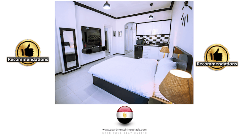 Super Recommended Holiday Rental in Hurghada With Fast Free WIFI - Sheraton Plaza 415 - Book on www.apartmentsinhurghada.com - 