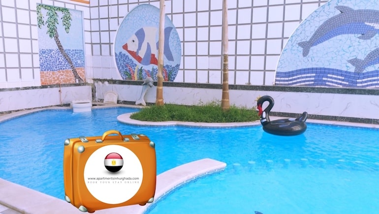 You Only Need To Bring Your Suitcase - Book Sheraton Plaza 414 and 415 Online - Short-Term Rentals - www.apartmentsinhurghada.com - 